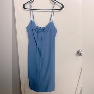 Blue color dress